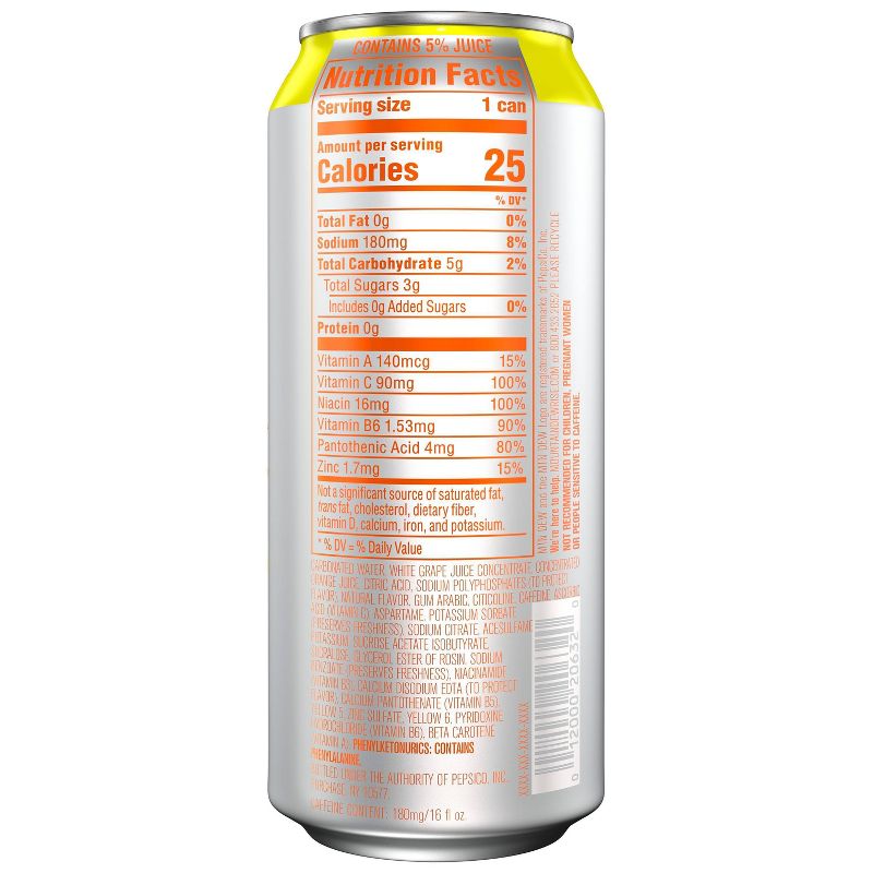 Mountain Dew Rise Orange Breeze Energy Drink - 16 fl oz Can