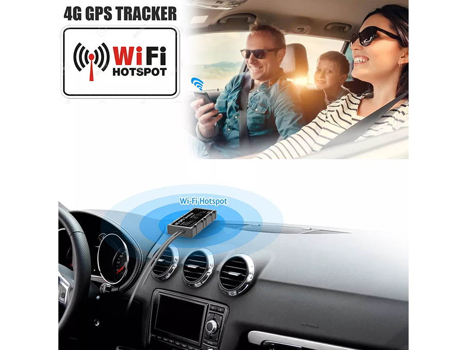 JIMIIoT New VL01LA 4G GPS Tracker With WiFi Real-time Tracking Remote Monitoring Via APP PC Multiple Alerts Car Tracker For Vehicle