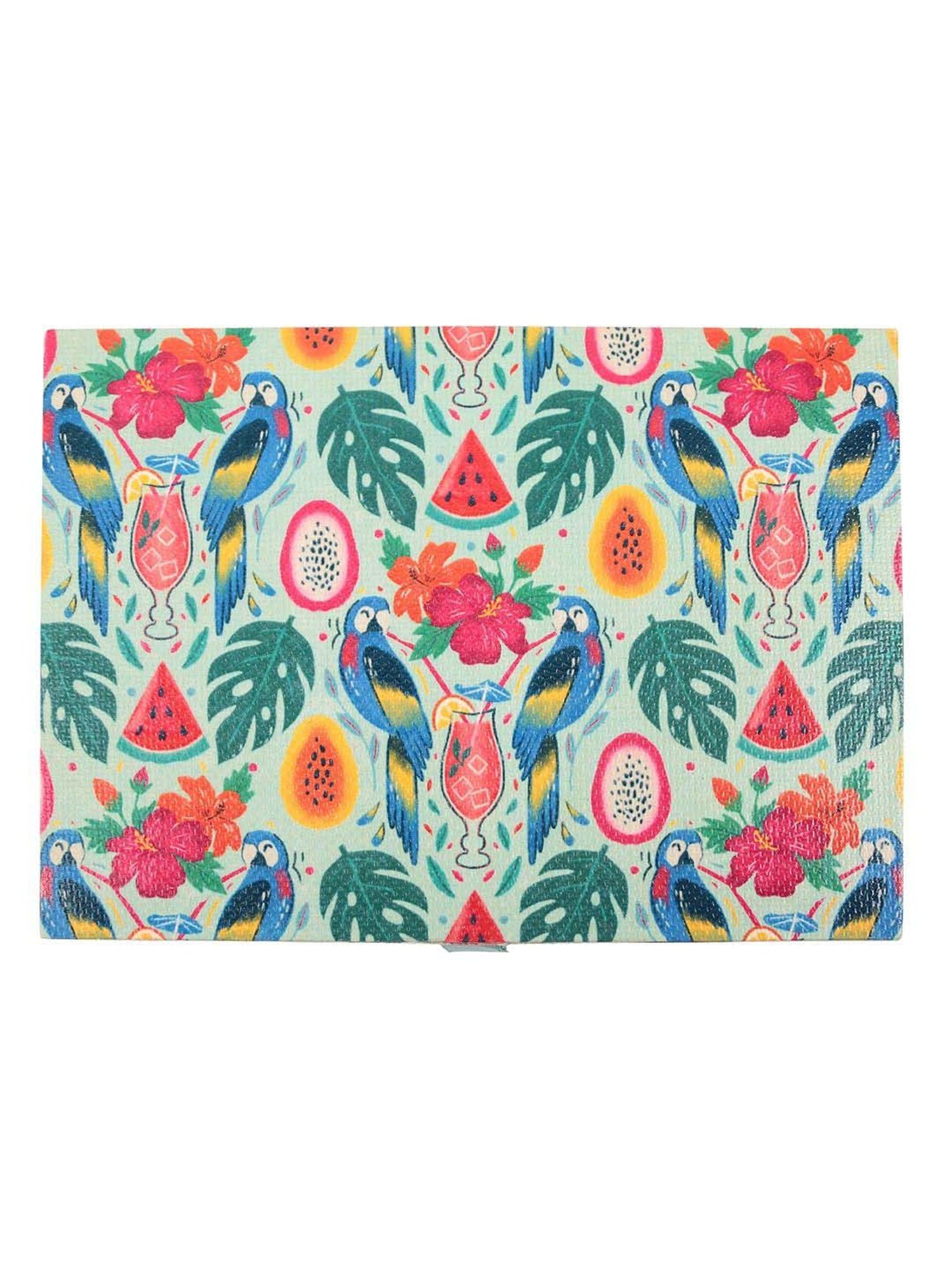 Chumbak Mint Green Birdy Bunch Jewellery Box - Set of 1