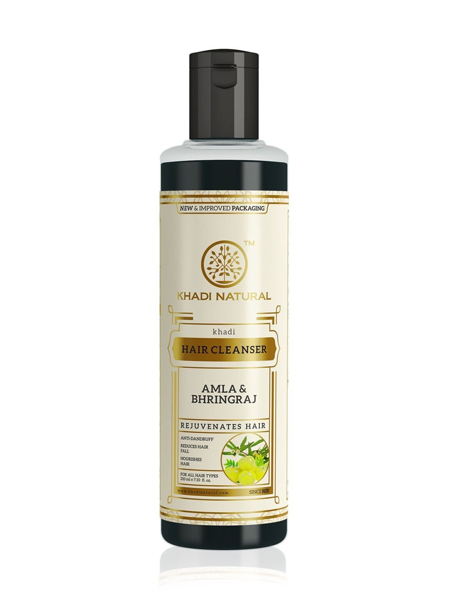 Khadi Natural Amla & Bhringraj Hair Cleanser - 210 ml