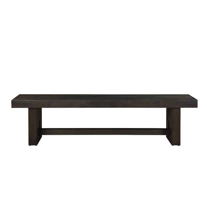 Haddie Bench Distressed Walnut - Acme Furniture
