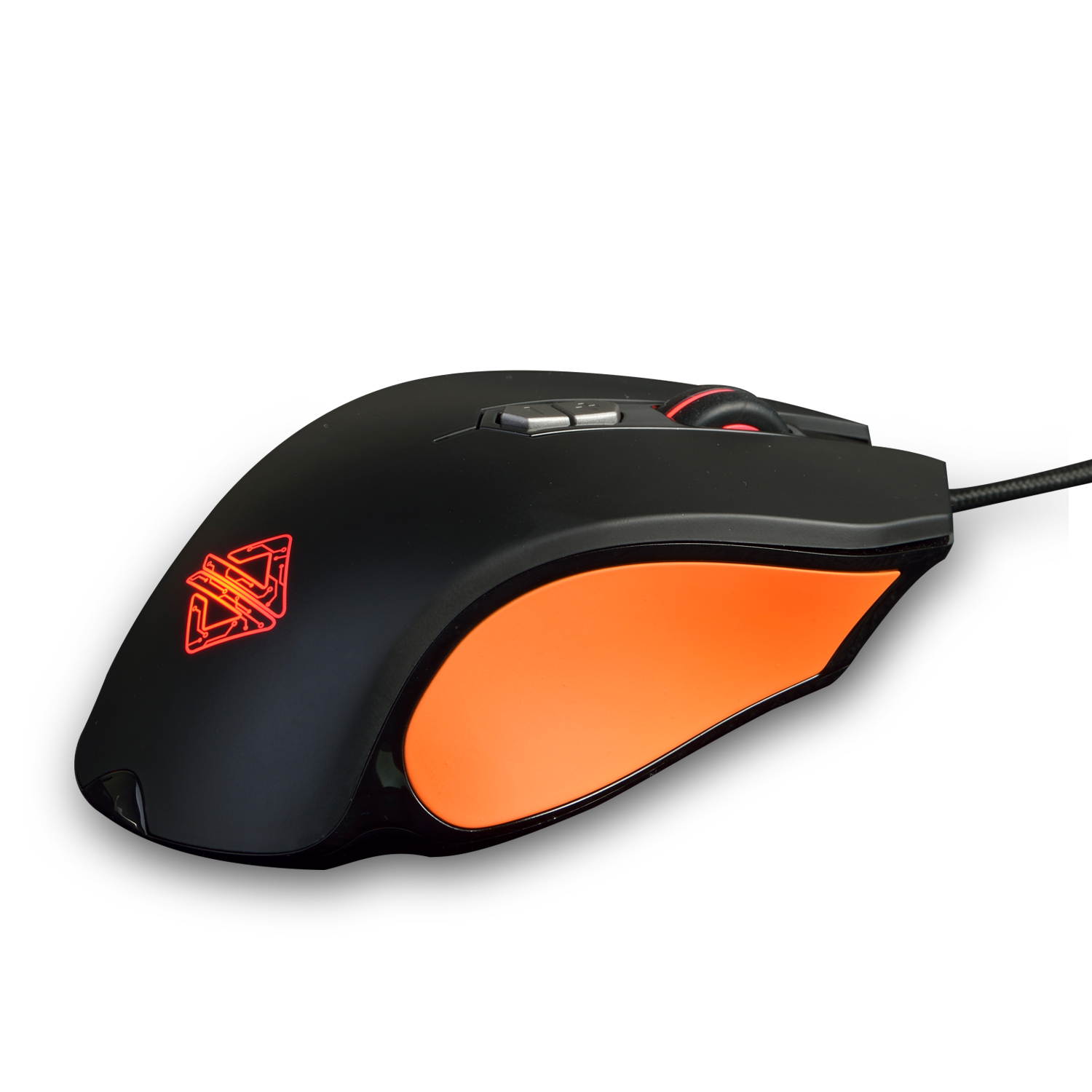 Ajazz GT AJ380 Gaming Mouse, 4000 DPI 9 Programmable Buttons Ergonomic Wired Mice for Windows XP, Vista, Linux,Win 7, Win 8,Win 10, Competitor Black