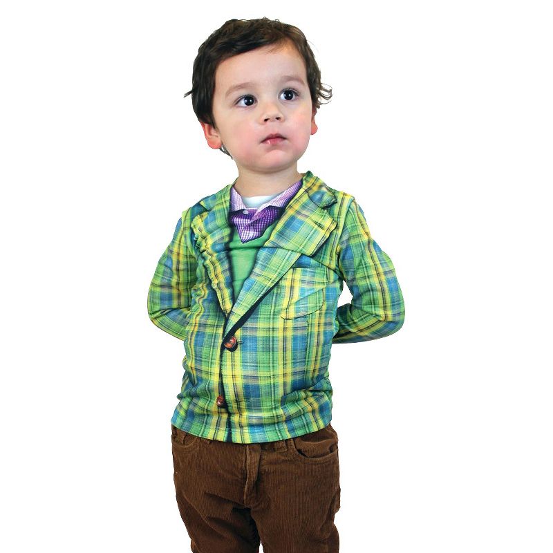 Kids' Plaid Suit Tee Costume (XL)