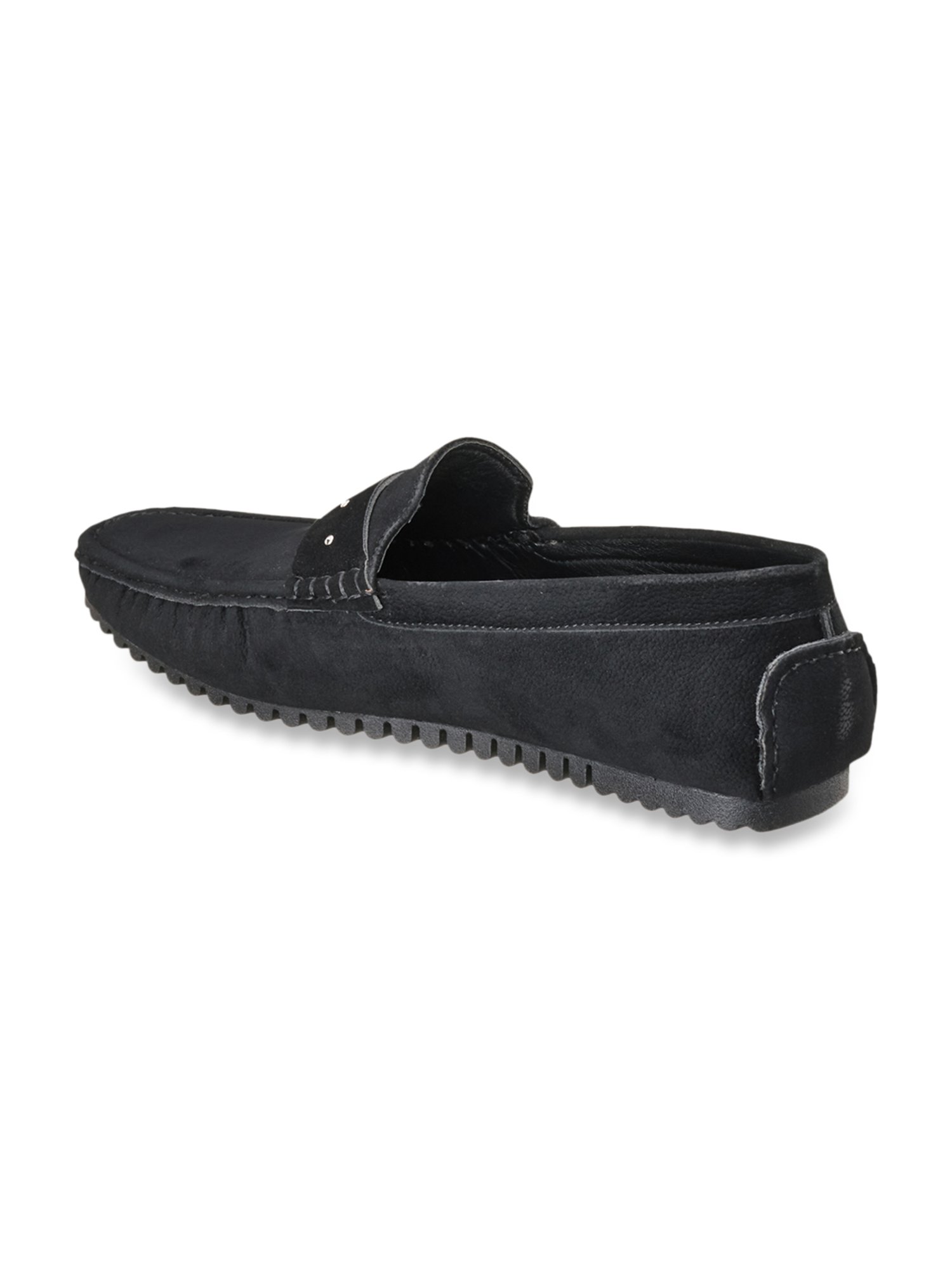 Duke Men's Black Casual Loafers