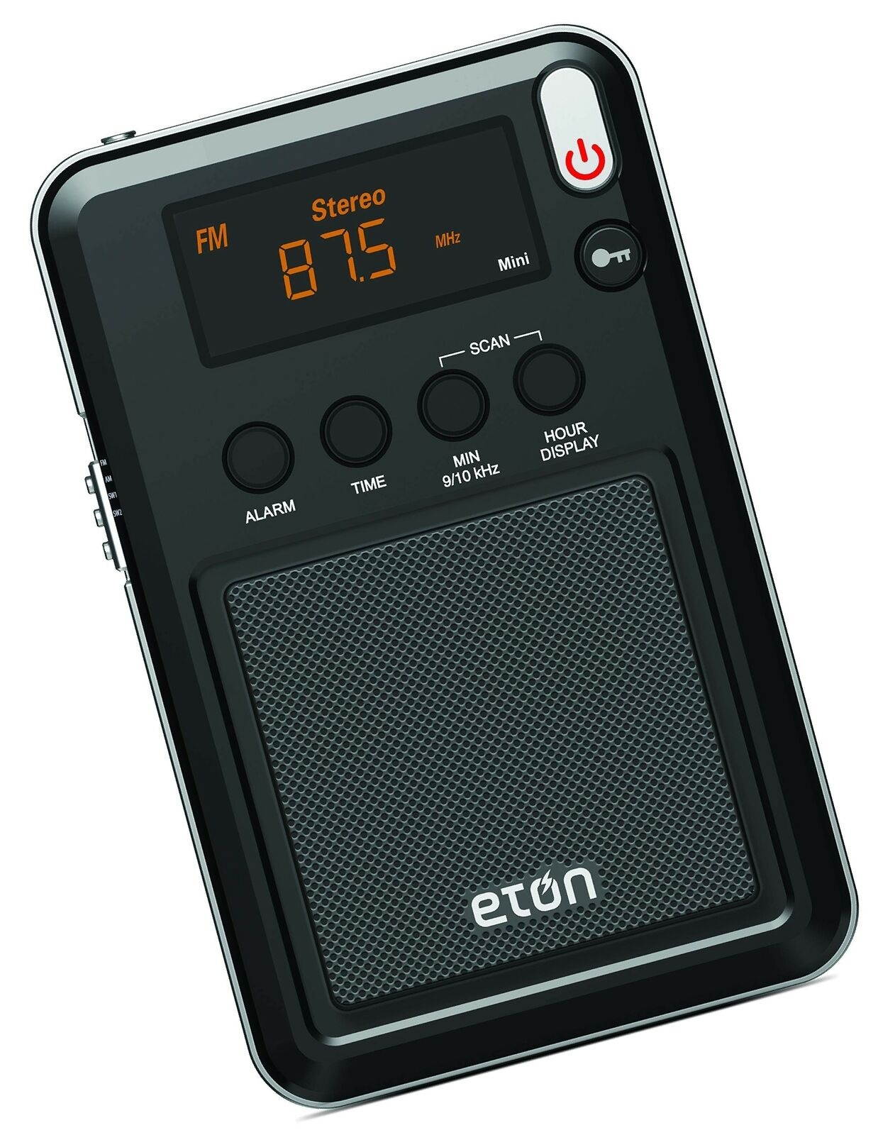 Eton Mini Compact AM/FM/Shortwave Radio, Black NGWMINIB Single