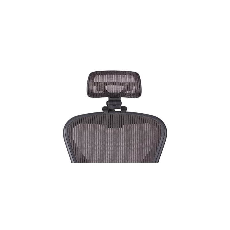 Original Headrest for Herman Miller Aeron Chair H3 Lead | Colors and Mesh Match Classic Aeron Chair 2016 and Earlier Models | Headrest ONLY - Chair Not Included