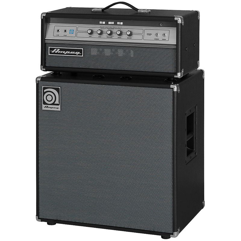 Ampeg V-4B 100W All-Tube Head and SVT-212AV 2x12 Bass Stack