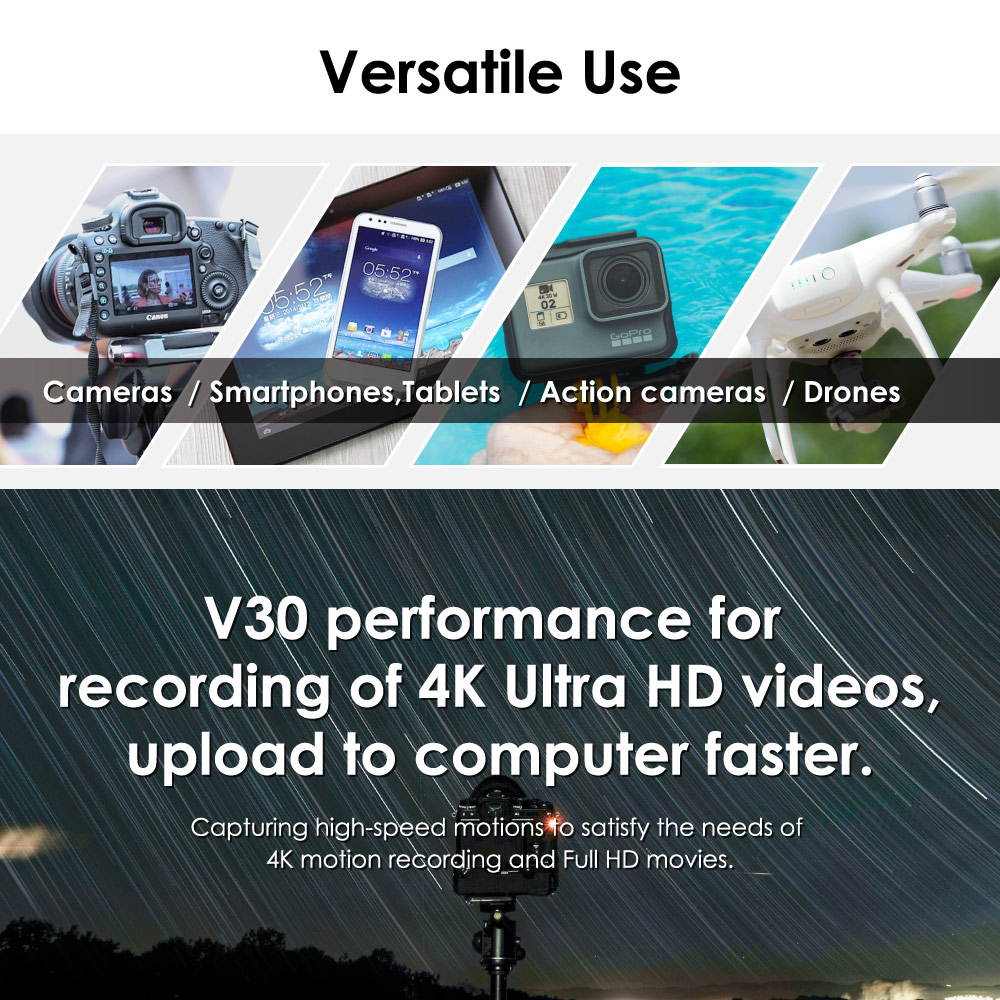 TCELL SUPERIOR+ 256GB microSDXC A2 USH-I U3 V30 Read 100MB/s Write 85MB/s Full HD & 4K UHD Memory Card With Adapter
