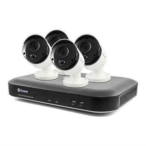 4 Camera 8 Channel 4K Ultra HD DVR Security System