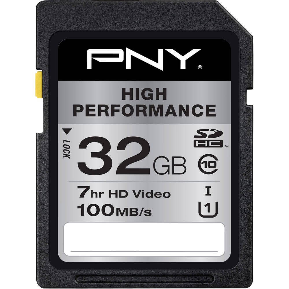 High Performance 32GB SDHC UHS-I Memory Card