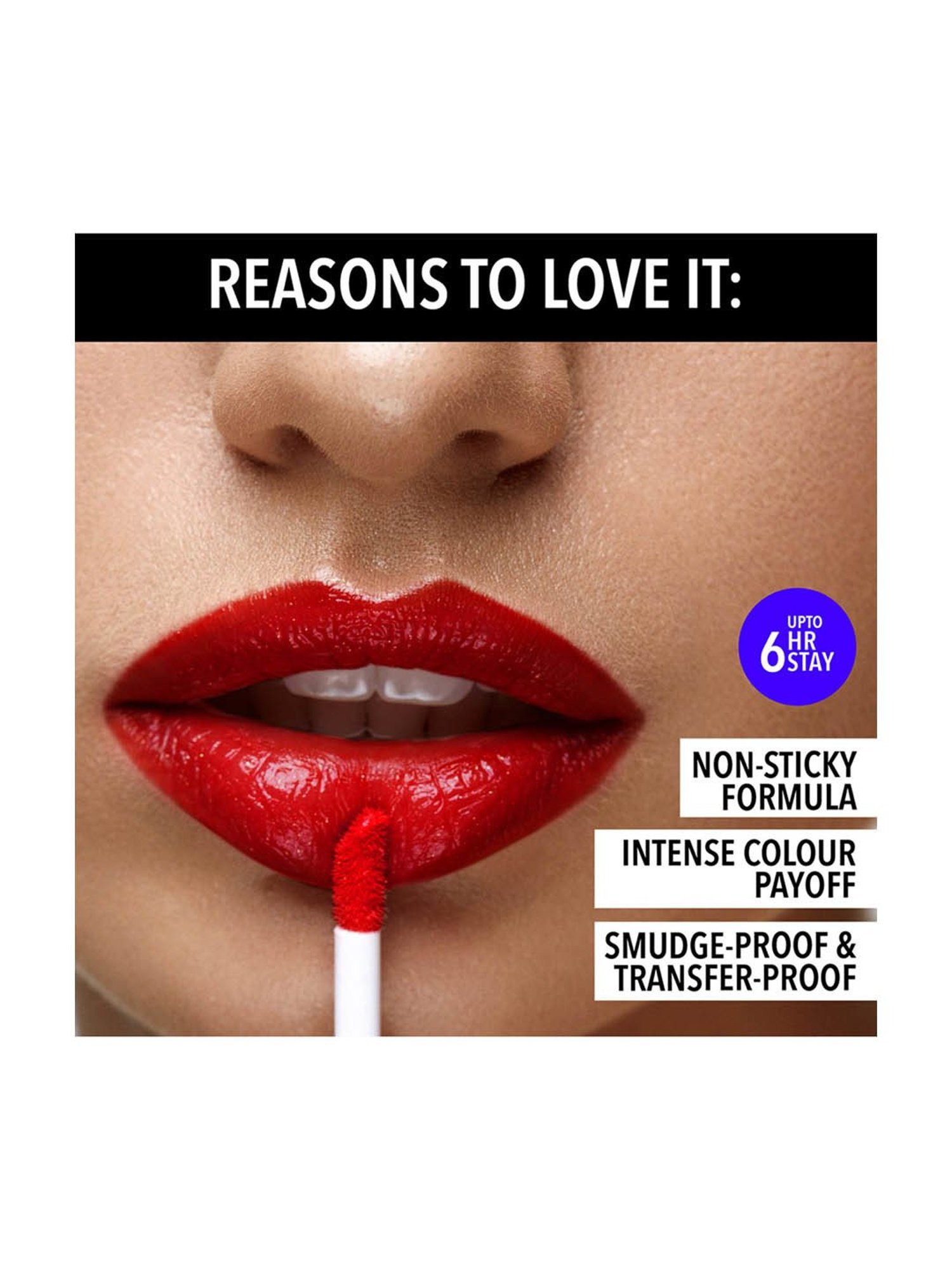 Blue Heaven Hyperstay Liquid Matte Lipstick Mystic Maroon 05 - 6 ml