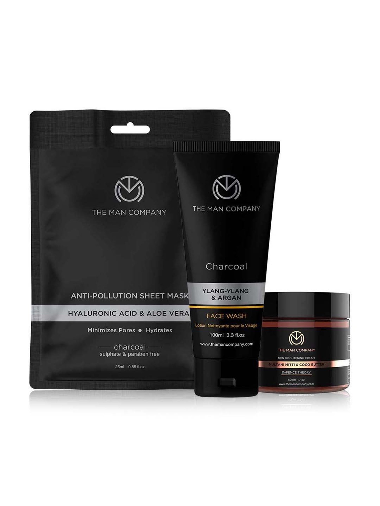 The Man Company Bright & Fresh Skin Care Set