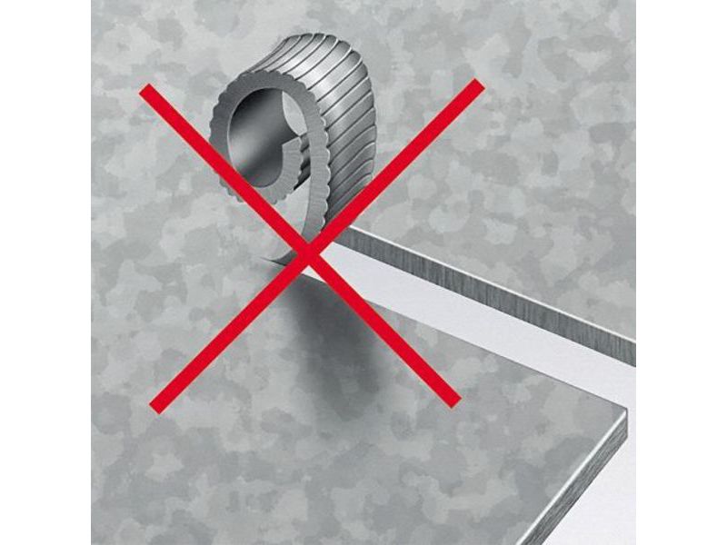 KNIPEX 90 55 280 Sheet Metal Nibbler,11 InL,2.0mm Cut,Red