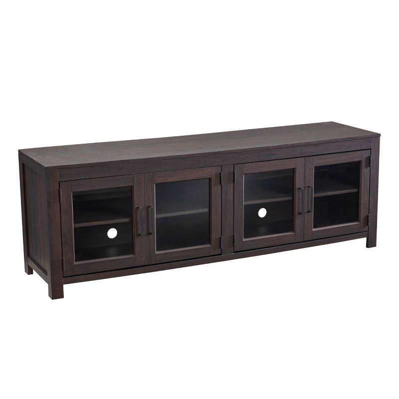 TV Stand for TVs up to 80" Dark Driftwood - Home Essentials