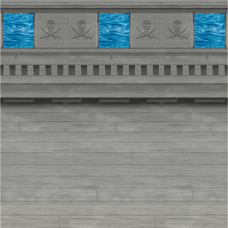 Pirate Ship Backdrop Halloween Party Decoration