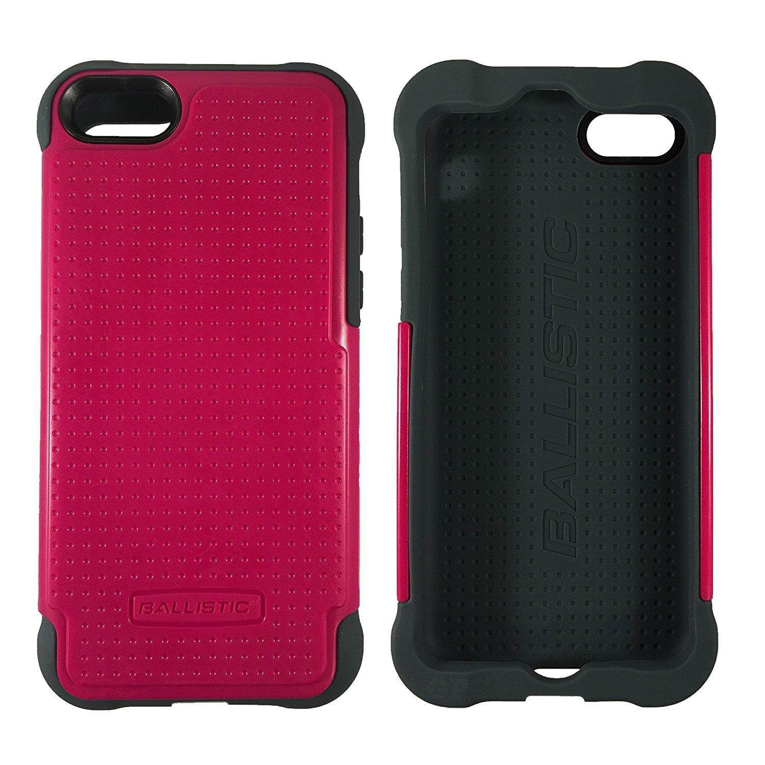 New in Box OEM Ballistic iPhone 5C Pink Grey Shell Gel SG Series Cover Case