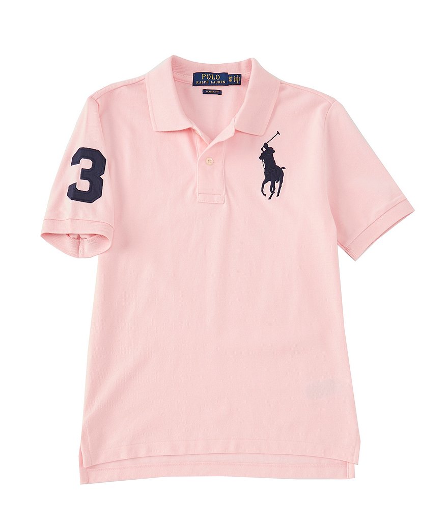 Polo Ralph Lauren Childrenswear Big Boys 8-20 Basic Mesh Big Pony Player Polo Shirt
