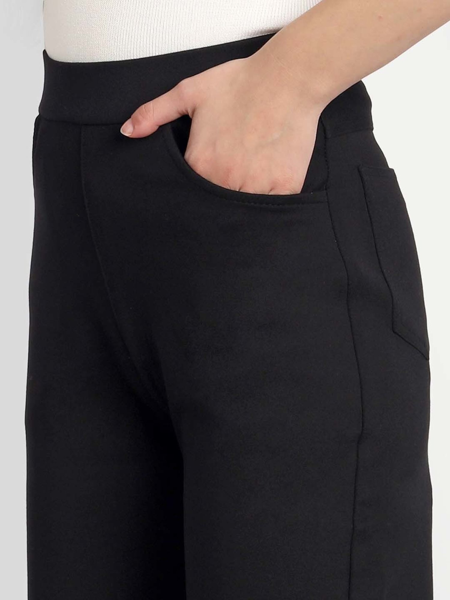 Broadstar Black High Rise Pants