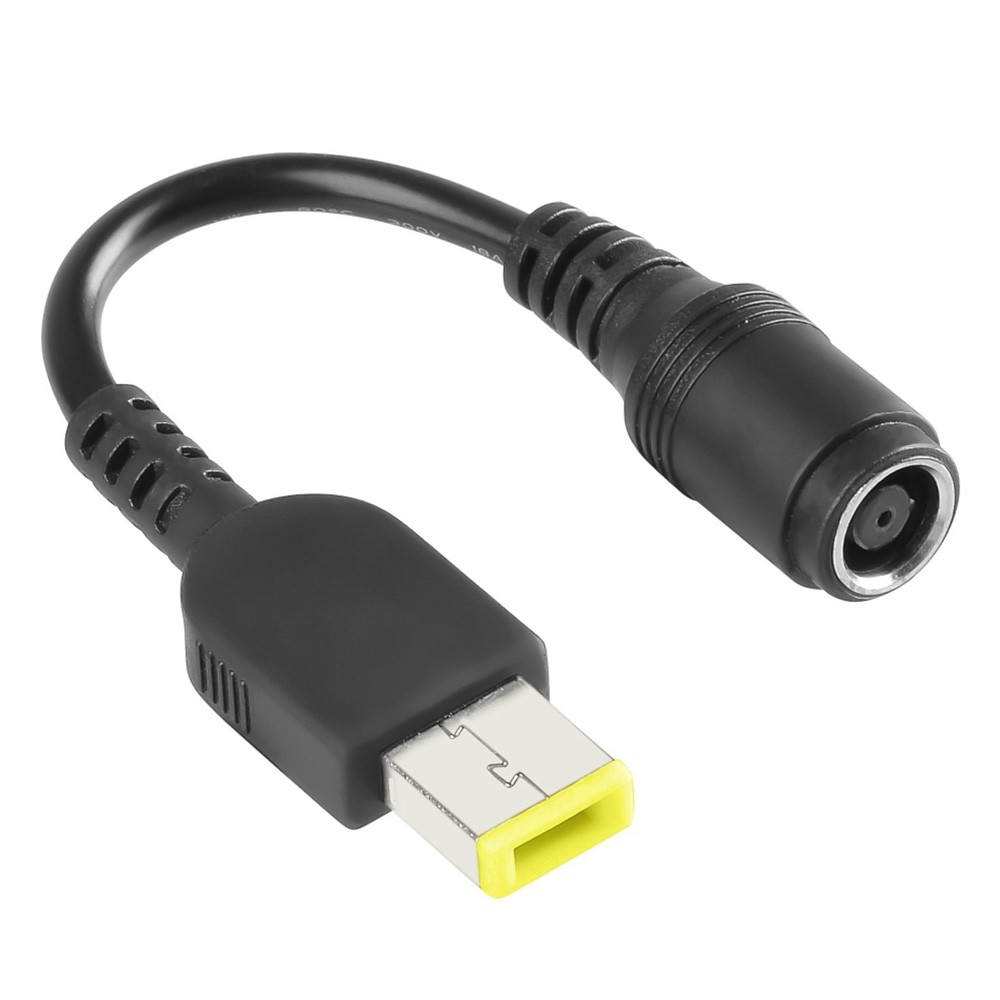 5-Pack 20V AC Charger Power Supply Adapter Converter Cable Cord for Lenovo ThinkPad T440 T440p T440s T540p, X1 Carbon, X140e, X240 Yellow Square Plug with Pin to 7.9*5.5mm Round Tip DC Jack