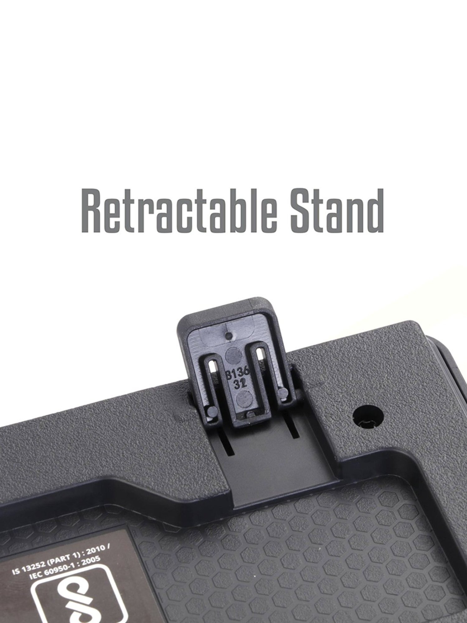 Zebronics Zeb-K24, Retractable Stand, 1.5Mtr Cable, Chiclet Keys Wired USB Desktop Keyboard (Black)