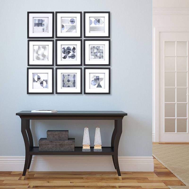 Set of 9 Ava Barret Abstract - New View