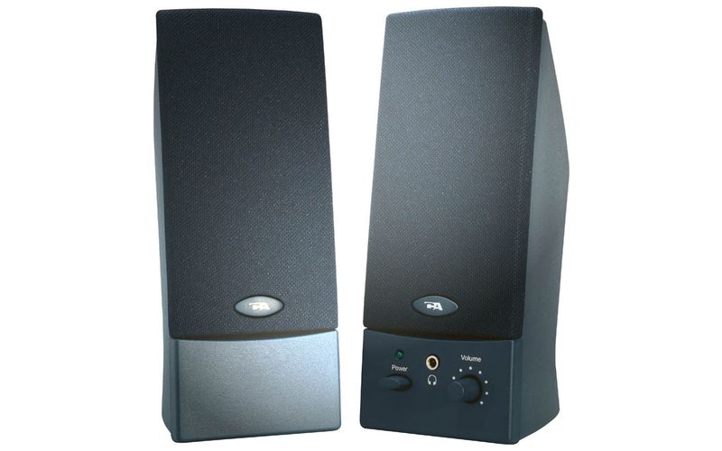 Cyber Acoustics CA-2016WB 2.0 Speaker System - Black - USB