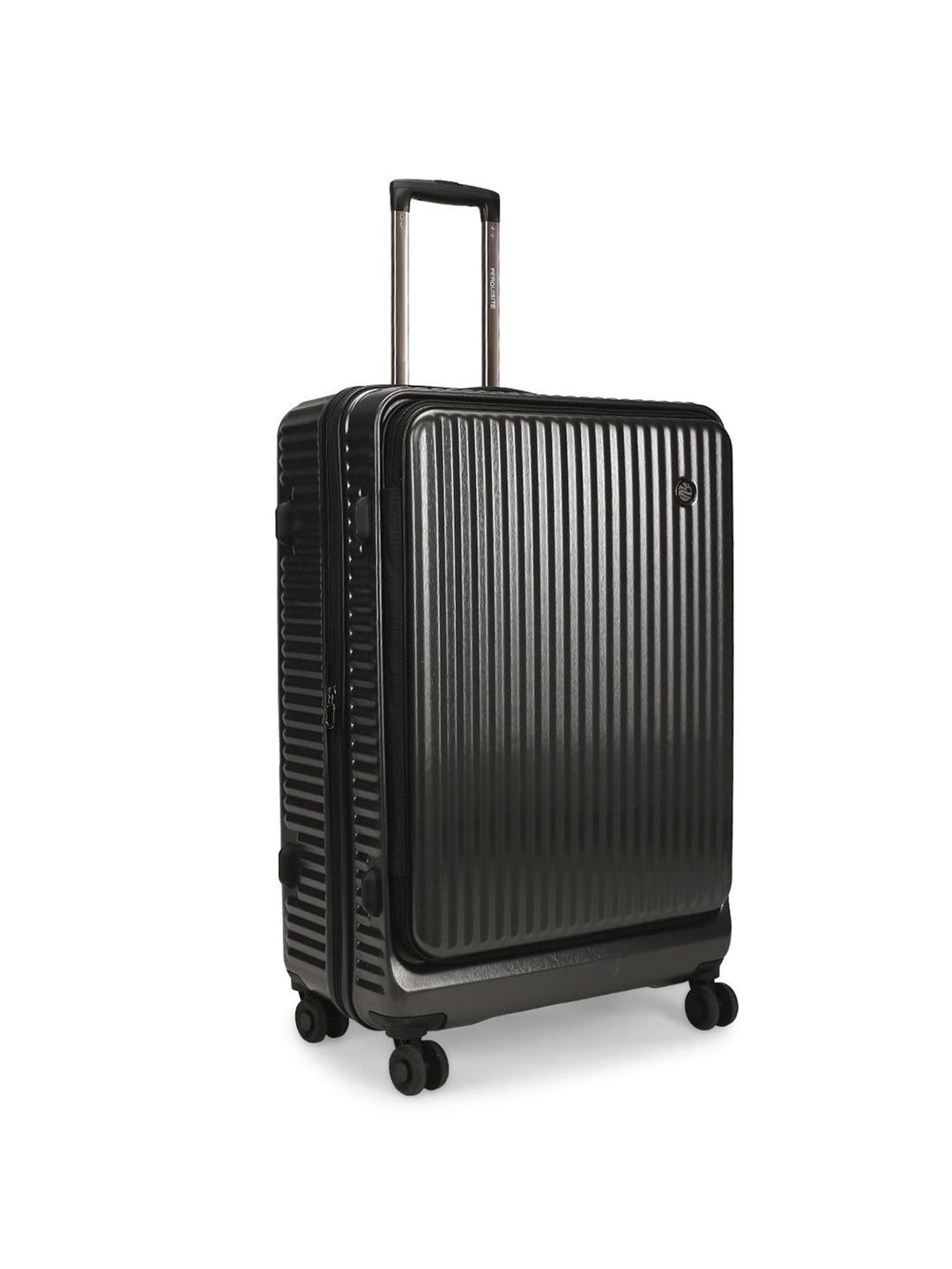 Perquisite Y2K Luxe Range Dark Grey Hard 28" Large Luggage