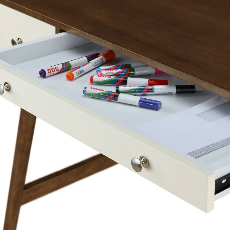 Sutton Writing Desk Brown - Adore Decor