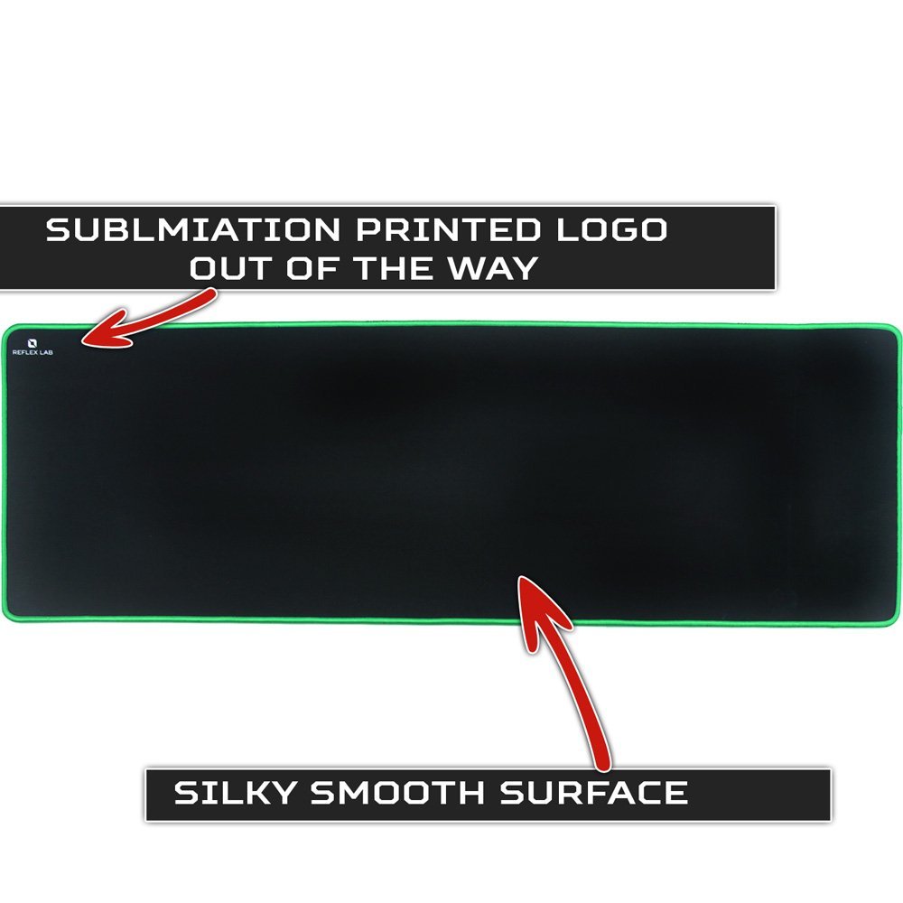 Leather Desk Pad Protector,Mouse Pad,Office Desk Mat,31.5" x 15.7" Non-Slip PU Leather Desk Blotter,Laptop Desk Pad,Waterproof Desk Writing Pad for Office and Home - Black