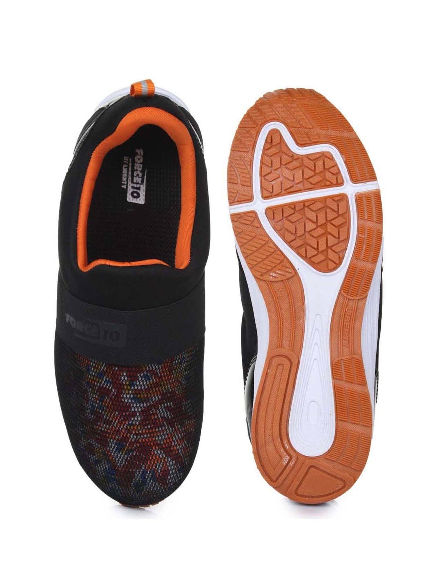 Force 10 by Liberty Women's Black Running Shoes