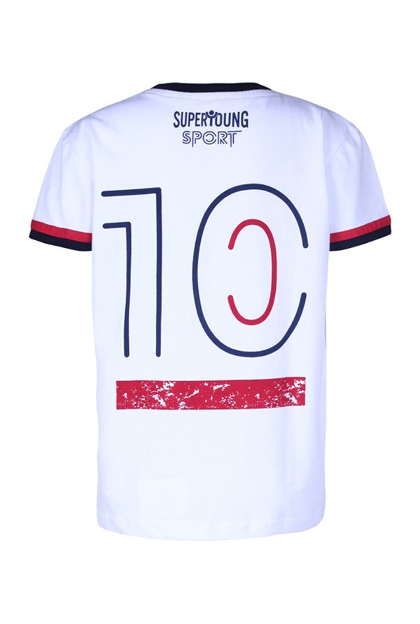Superyoung Boys White Printed T-Shirt