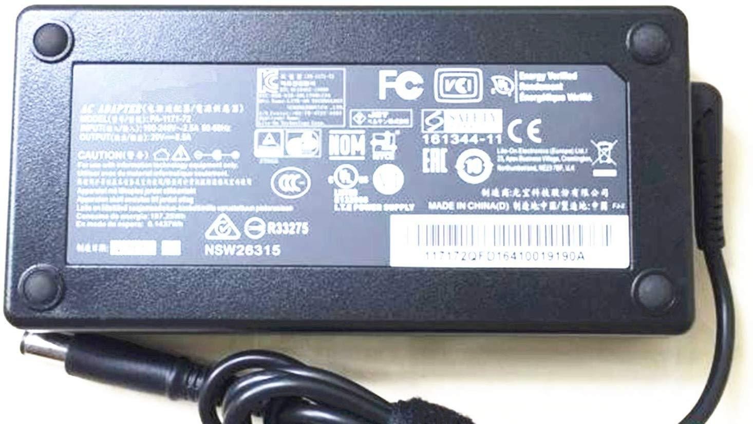 Replacement AC Adapter LITEON 20V 8.5A PA-1171-72 7.4mm 5.0mm