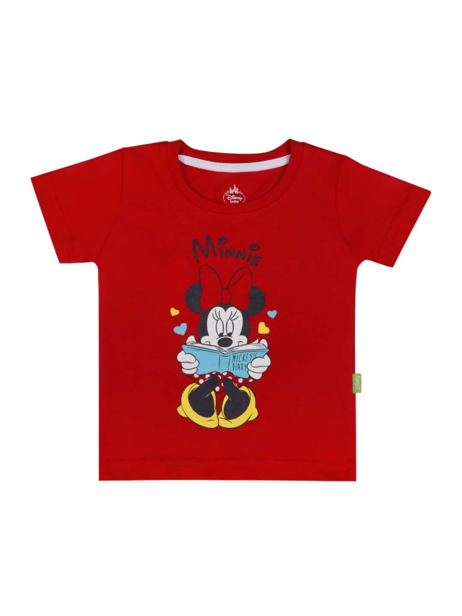 Bodycare Kids Red Printed T-Shirt