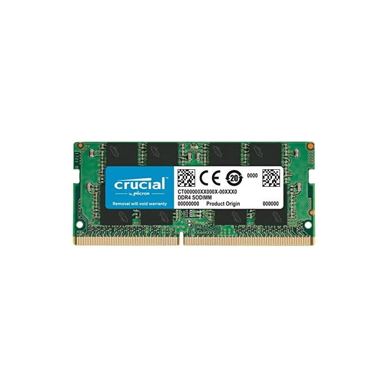 8GB Single DDR4 2400 MTS PC419200 SR x8 SODIMM 260Pin Memory CT8G4SFS824A