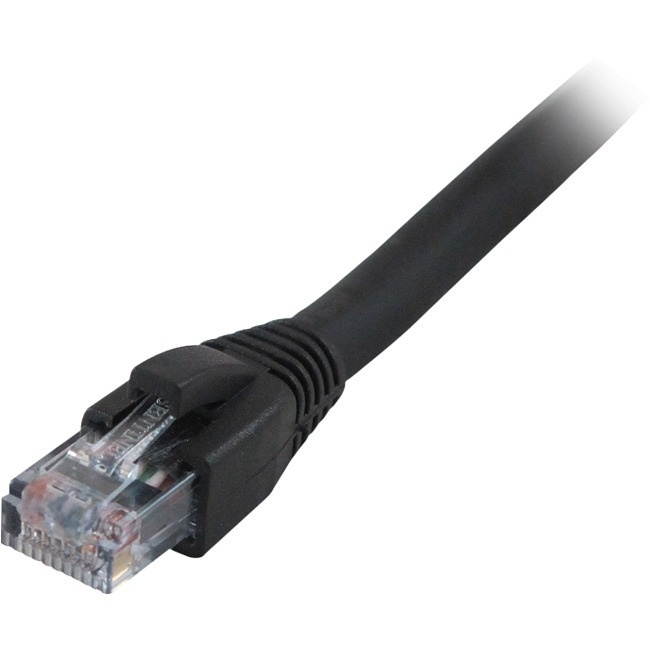 25FT CAT5E BLACK SNAGLESS PATCH
