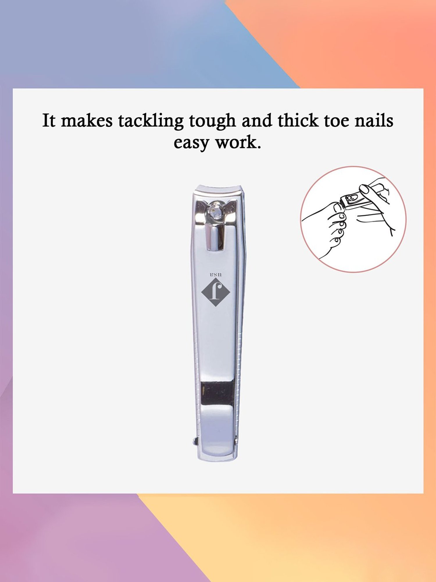 Jaquline USA Toe Nail Clipper