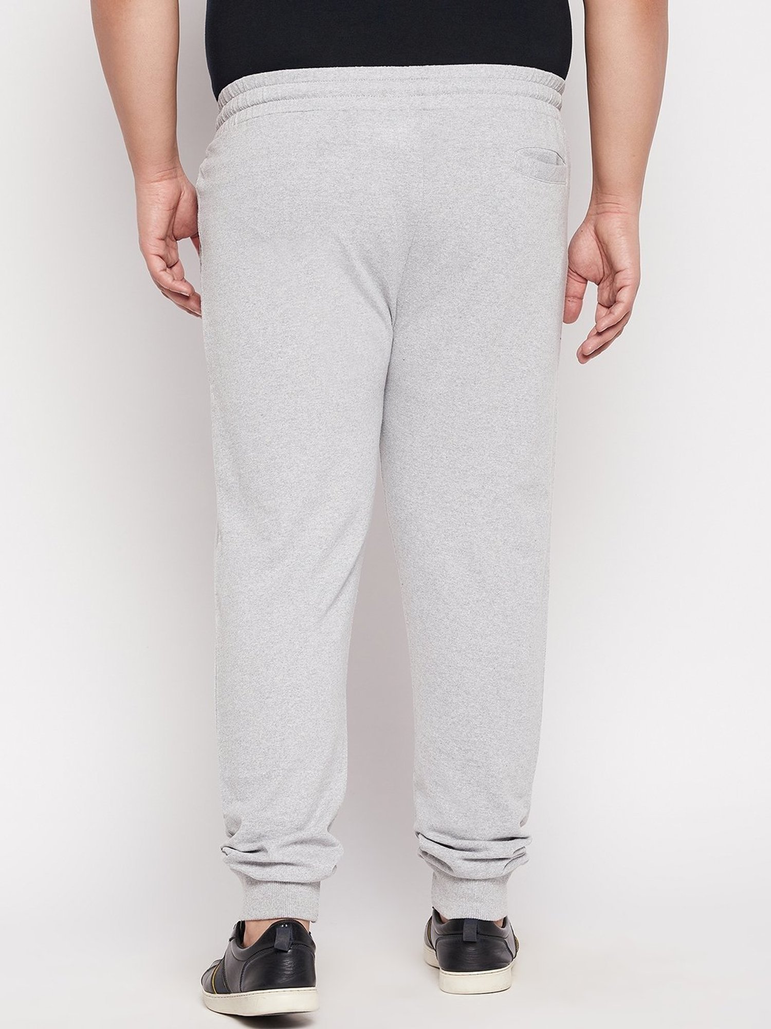 Bigbanana Grey Cotton Regular Fit Joggers