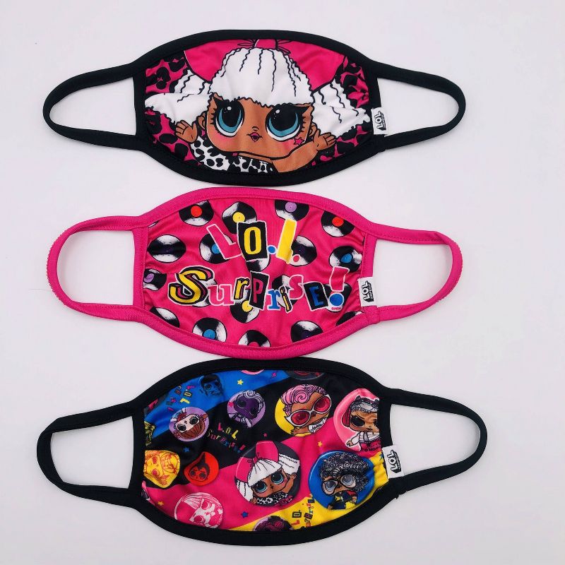 Kids' 3pk L.O.L. Surprise! Face Mask