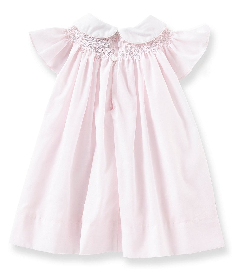 Friedknit Creations Baby Girls 18-24 Months Argyle Smock Dress