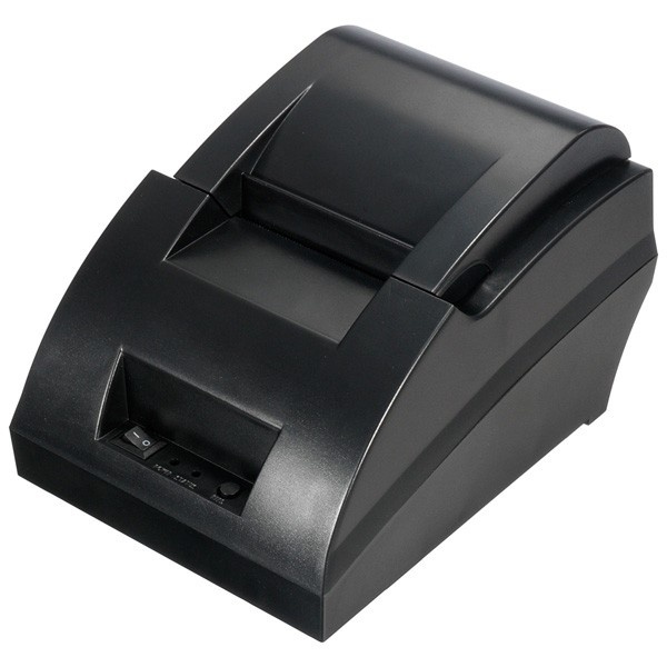 12V USB 58mm POS ESC Thermal Dot Receipt Printer Set 384 Line with Roll Paper