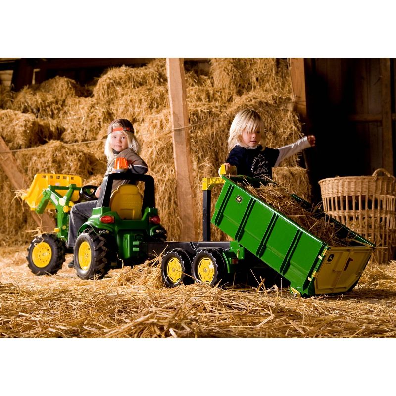 John Deere Container Trailer Tractor Accessory by Rolly Toys
