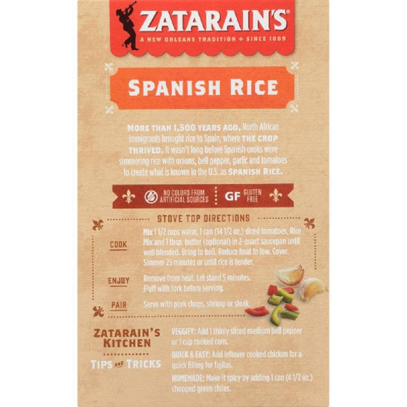 Zatarain's New Orleans Style Spanish Rice - 6.9oz