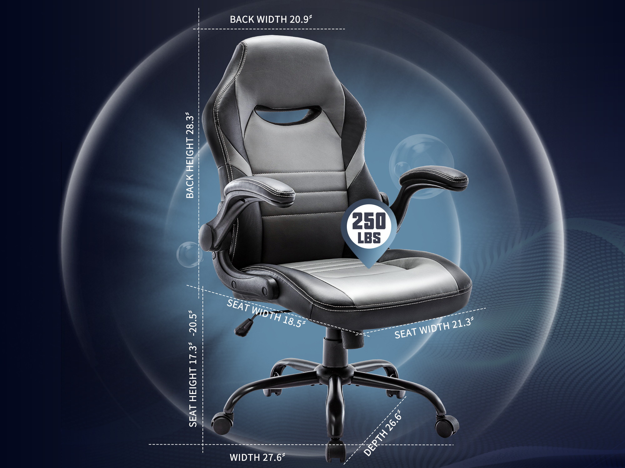 STARSPACE Cost-effective Gaming Chair Durable And Comfortable Ergonomic Adjustable Racing Game Desk Chair