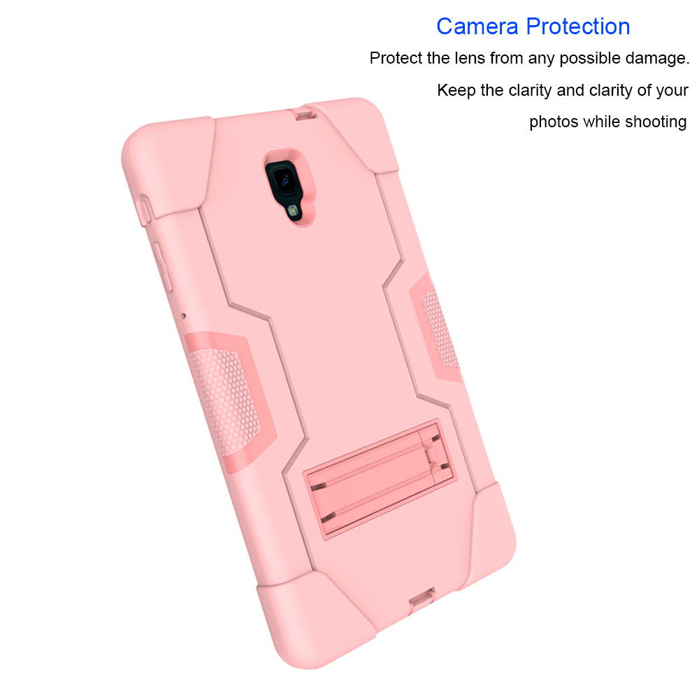 Galaxy Tab A 10.5 2018 Case,Mignova 3 Layer Heavy Duty Hybrid Shockproof Silicone+Hard PC Bumper Full-Body Protective Case Cover with Stand for Samsung Galaxy Tab A 10.5 SM-T590/T595