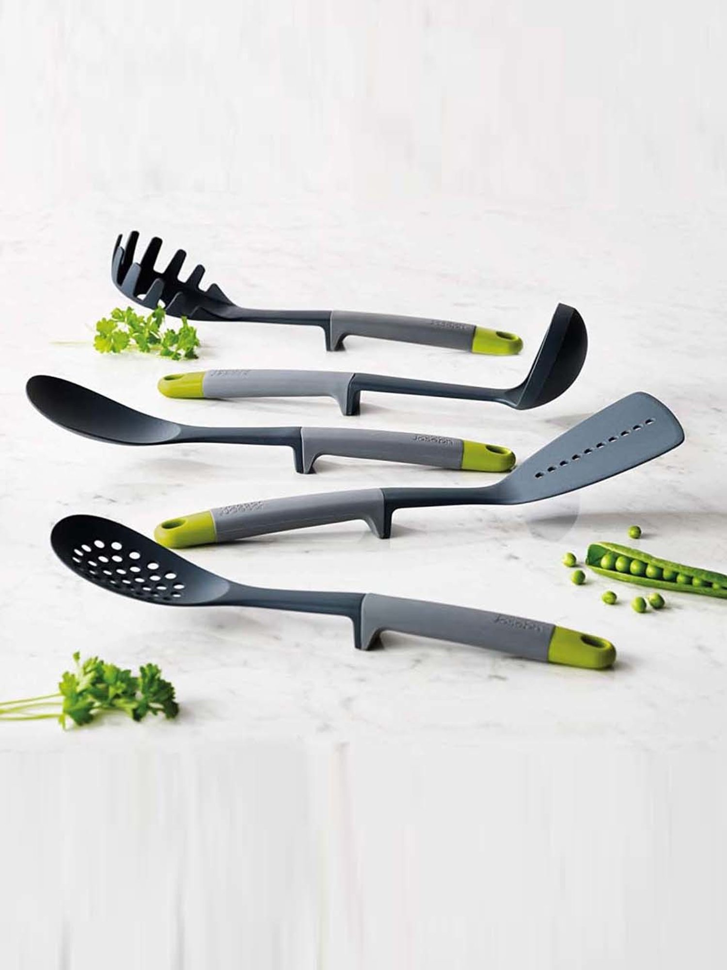 HAZEL Silver Stainless Steel Spatula with Beveled Edge