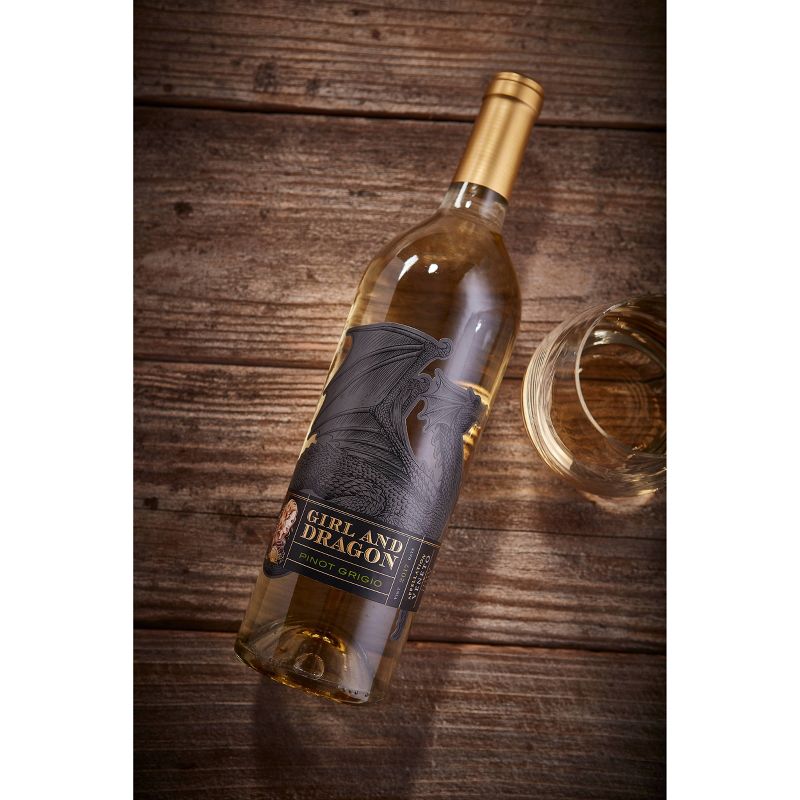 The Girl & The Dragon Pinot Grigio White Wine - 750ml Bottle