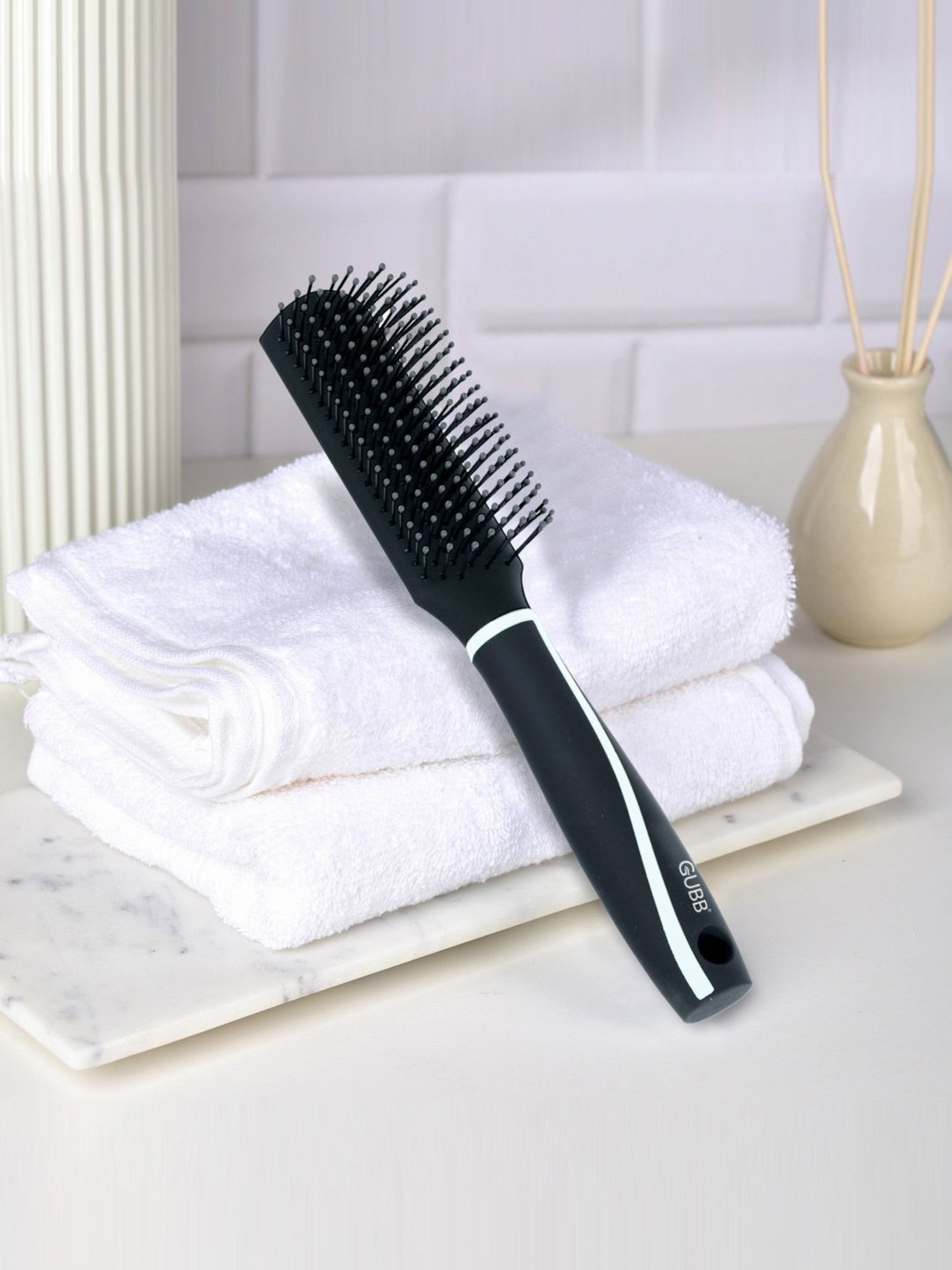 GUBB Styling Brush for Hair Styling, Flat Hair Brush - Vogue Range