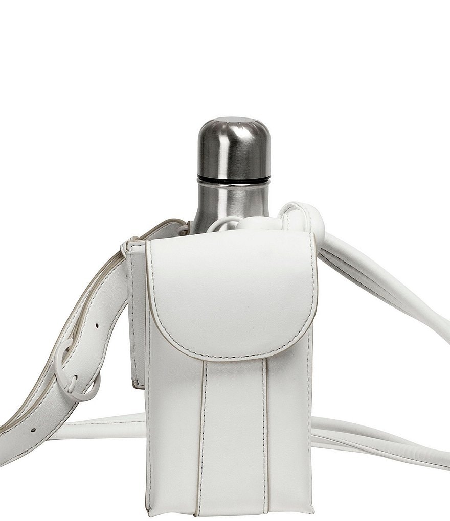 Create & Cultivate Vegan Leather Water Bottle Crossbody Bag