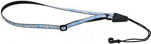 Levy's MP22-002 .5" Printed Polyester Hawaiian Design Ukulele Strap - Blue