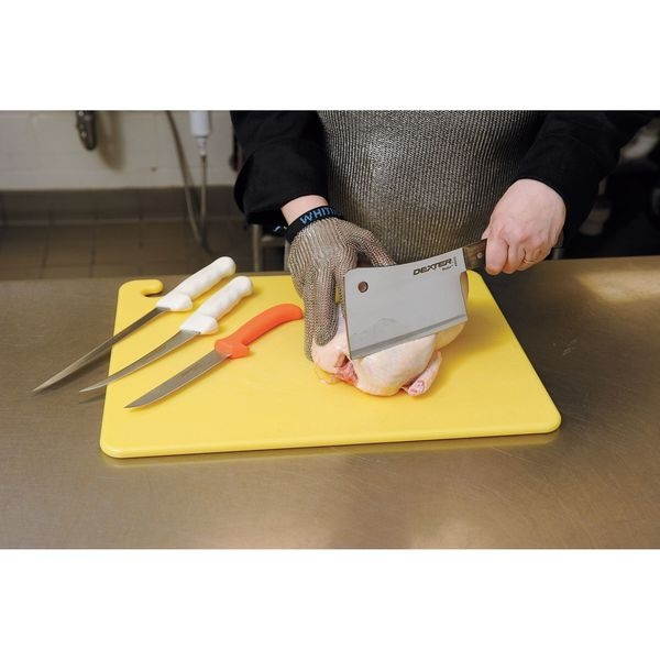 DEXTER RUSSELL 01483 Boning Knife,Flex,Curved,6 In,NSF